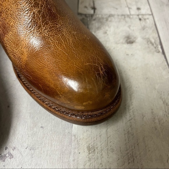 Bed Stu Yell Distressed Leather Booties Size 6.5 - Picture 7 of 16